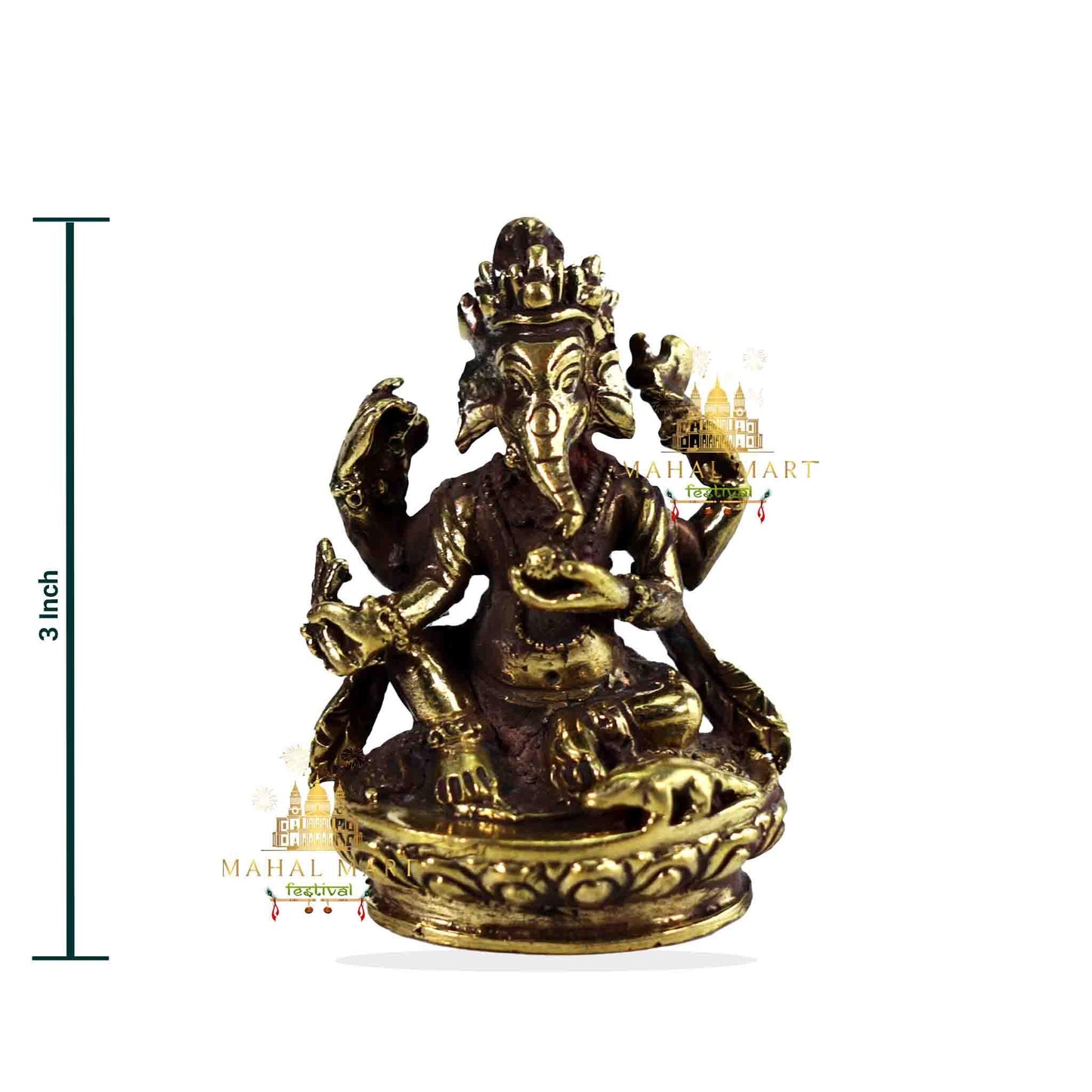 Shree Ganesh Brass Statue