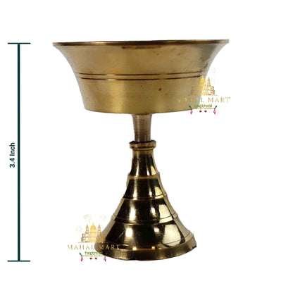 Brass standing Diya/ Diyo