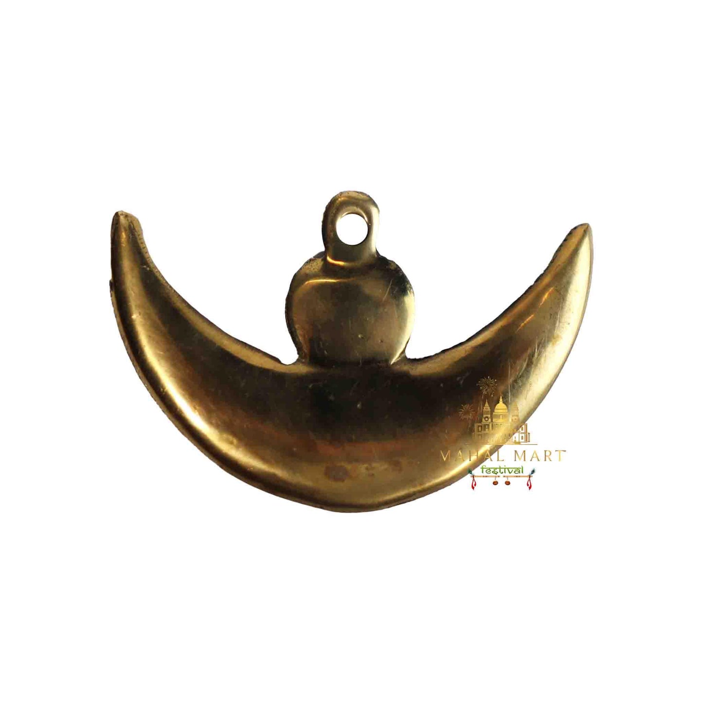 Celestial Moon Brass Decor 3.5inch