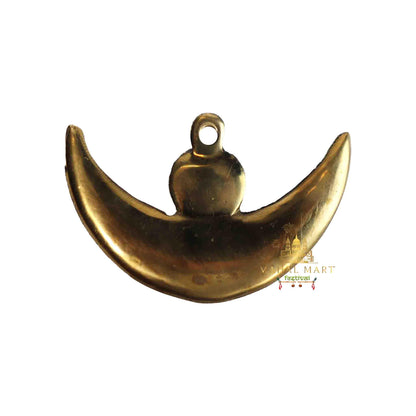 Celestial Moon Brass Decor 3.5inch