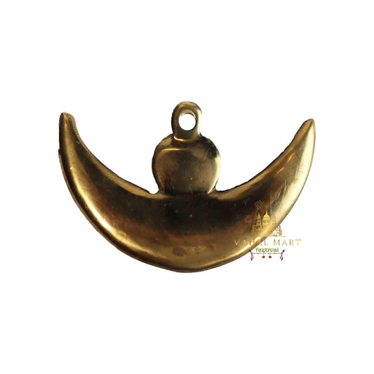 Celestial Moon Brass Decor 3.5inch