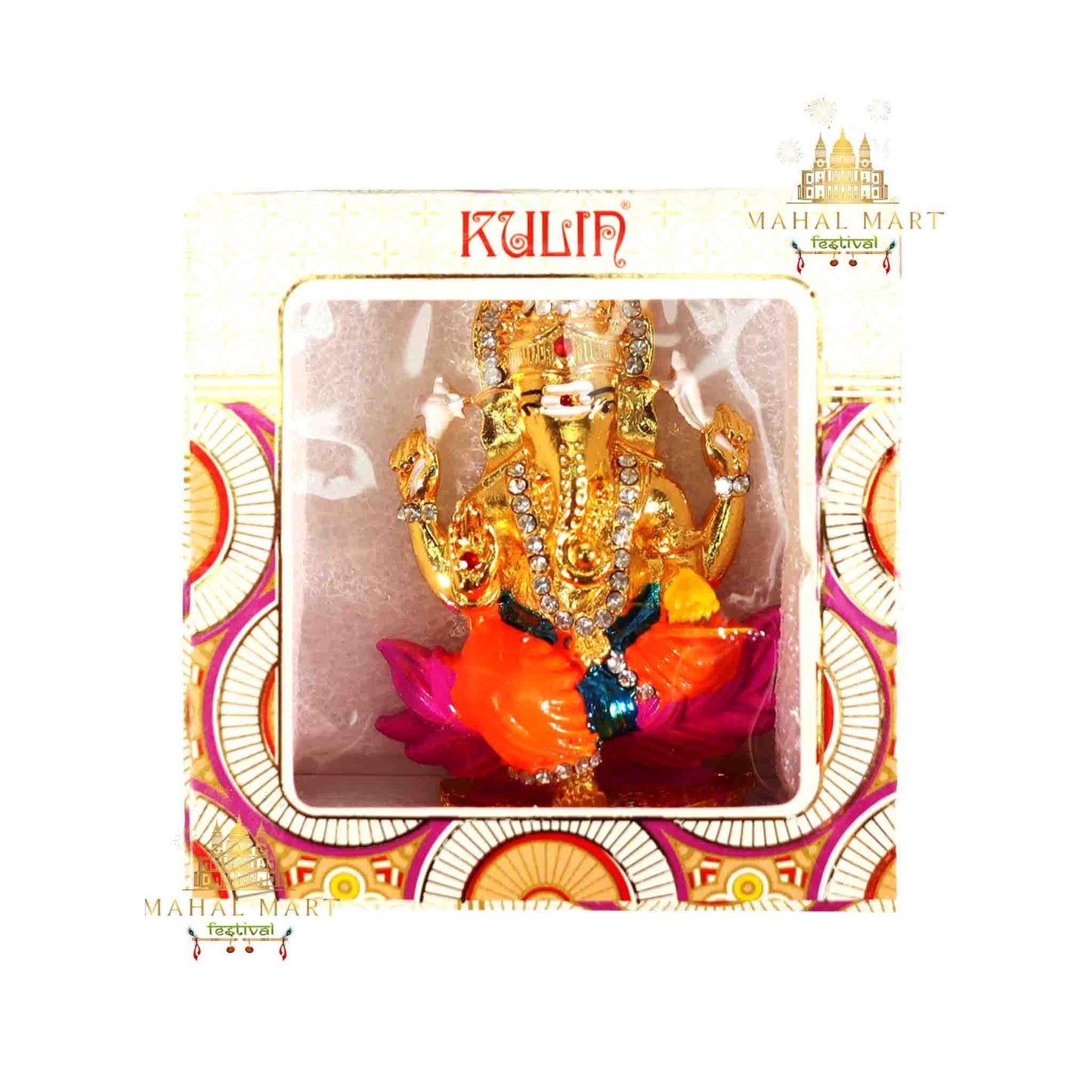 Lotus Guard Shree Ganesh Car Charm