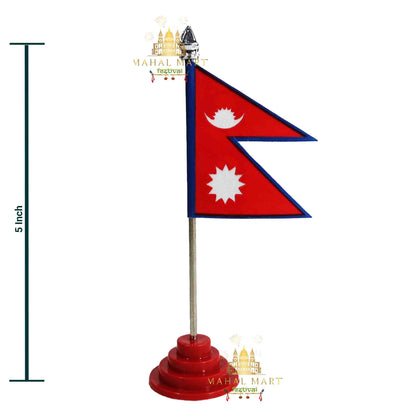 Nepali Flag Single Stand