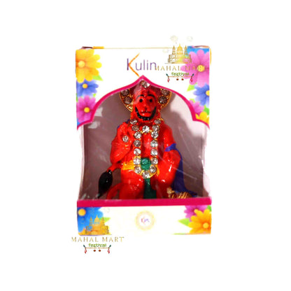 Red Hanuman Car Charm