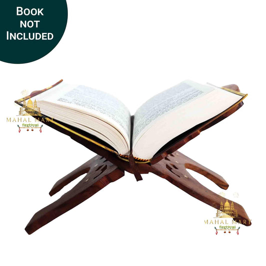 Wooden Book Stand - Mahal Mart